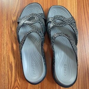 CROCS Disney Mickey Mouse Print Sandal